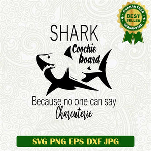 Charcuterie Shark SVG