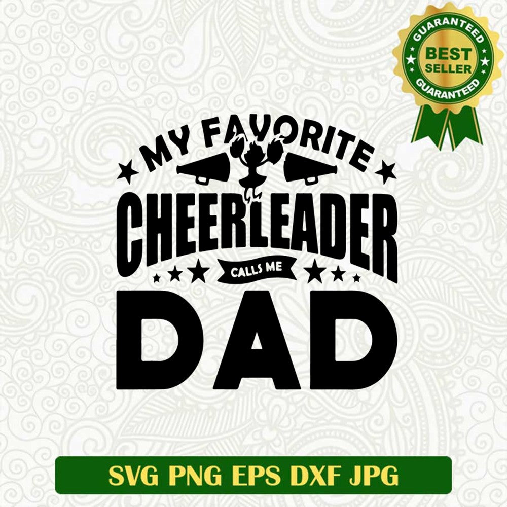 Cheer Dad Svg