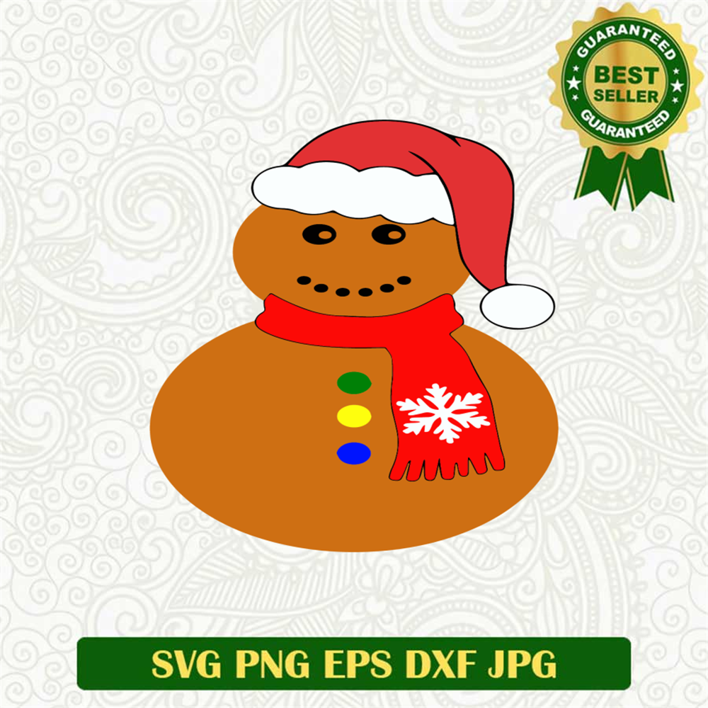 Christmas Gingerbread SVG