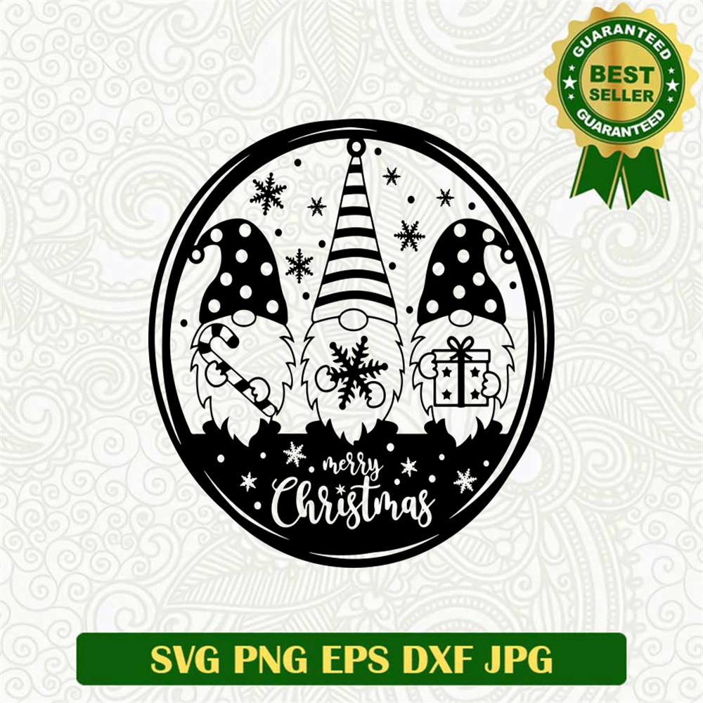 Christmas Gnomes SVG
