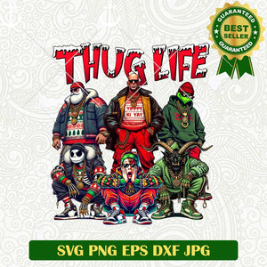 Christmas Movie Thug Life PNG