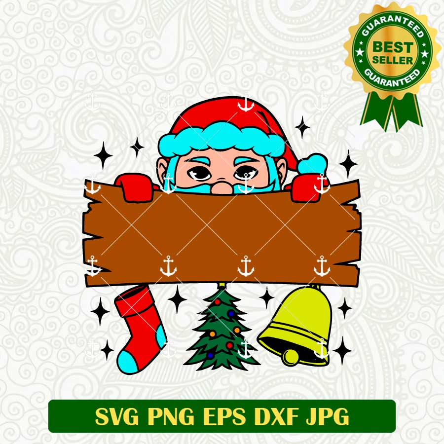 Santa Names Svg Christmas Santa Claus Custom Name SVG, Christmas Funny SVG, Christmas ...