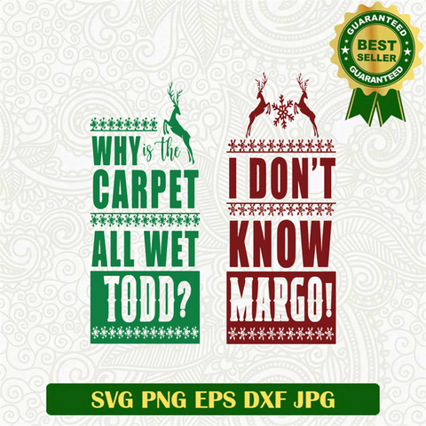 Christmas Vacation Todd And Margo SVG