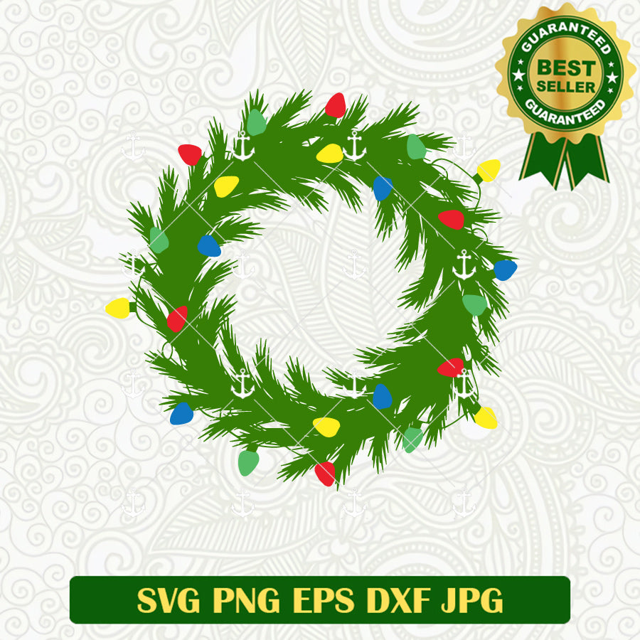 Christmas Wreath SVG