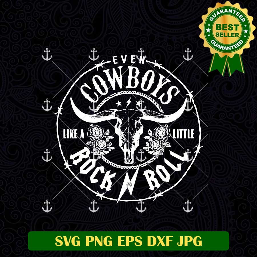 Cowboy Rock SVG
