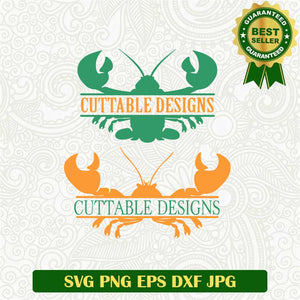 Crab cuytable design SVG