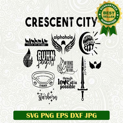 Crescent City SVG
