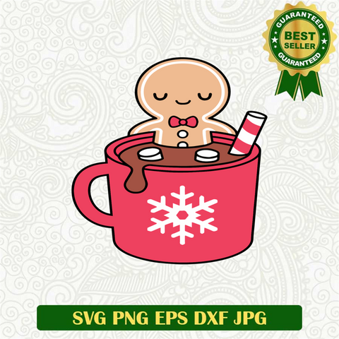 Cute Hot Coco Stickers SVG
