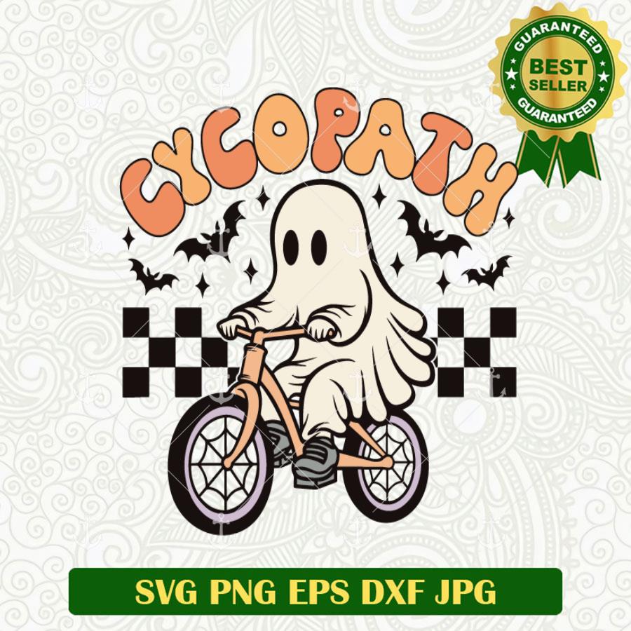 Cycopath Ghost Halloween SVG