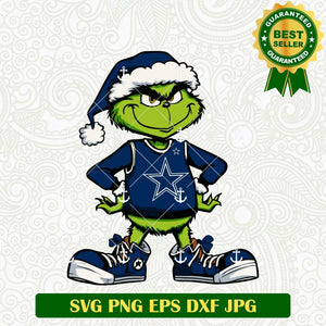 Dallas Cowboys Grinch SVG