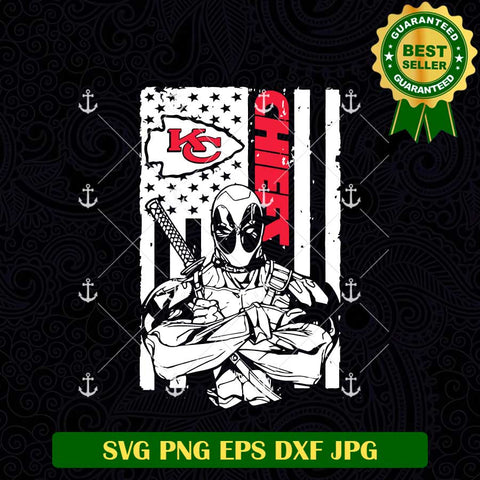 Deadpool Kc Chiefs SVG