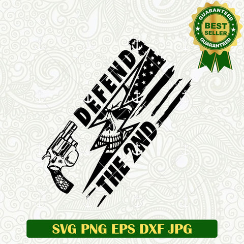 Defend The 2nd Gun SVG