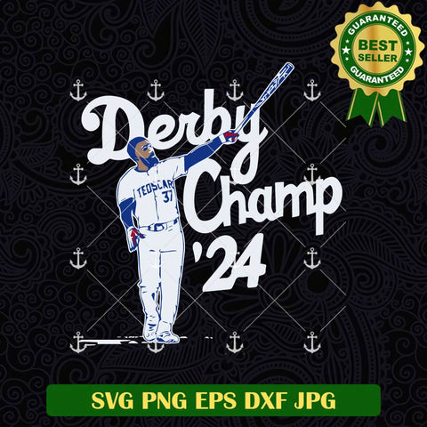 Derby Champ 2024 Dodgers SVG