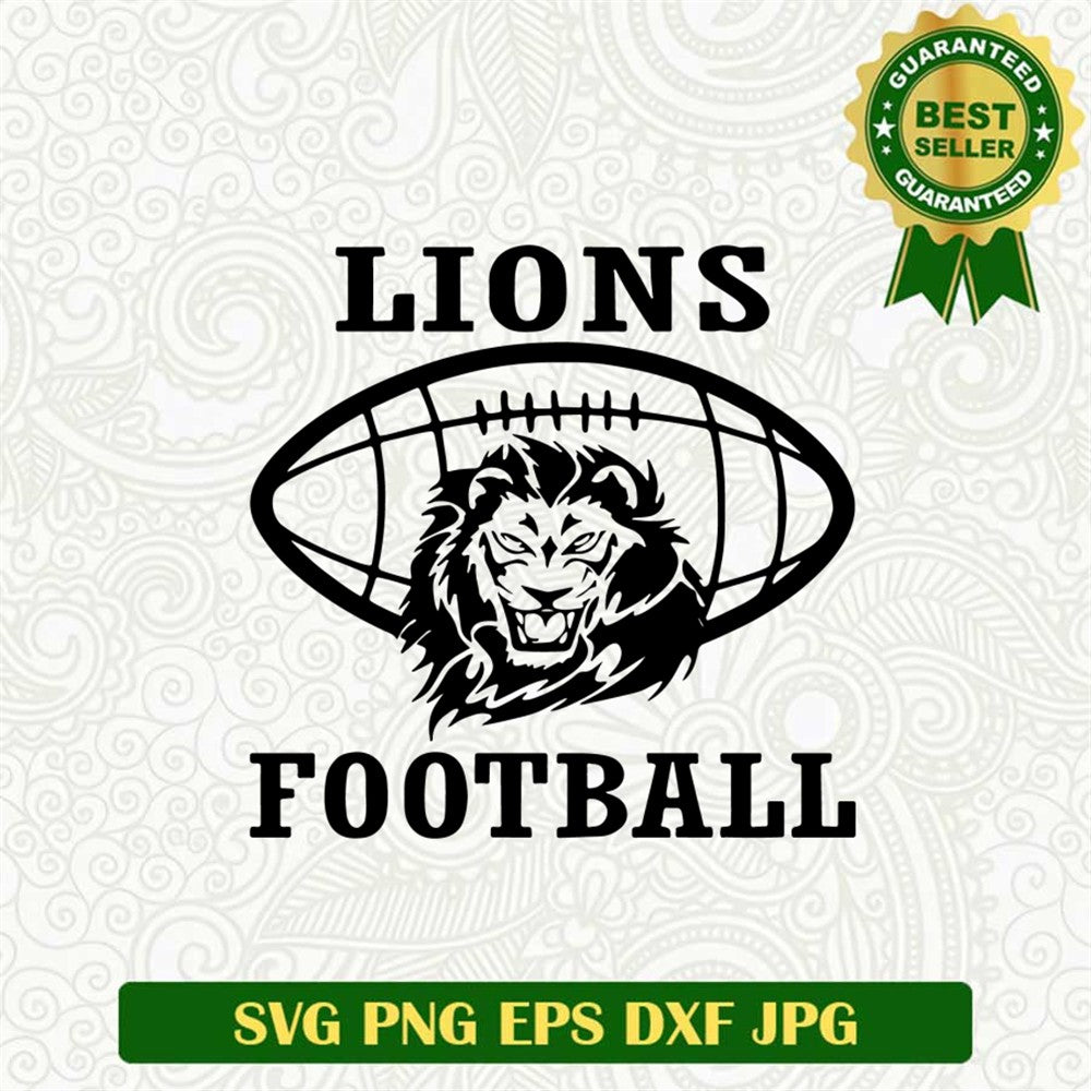 Detroit Lions Logo Svg
