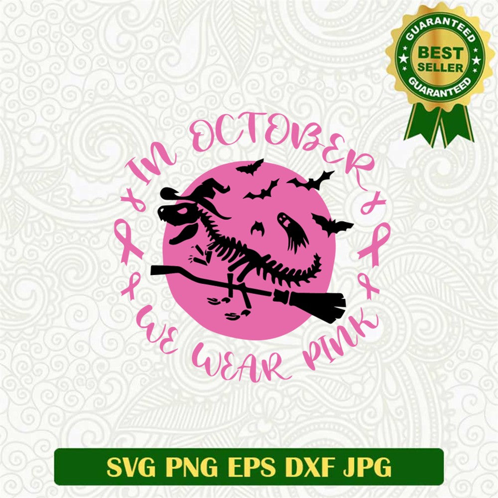 Dino Mom October Svg