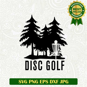 Disc Golf SVG