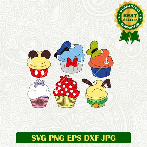 Disney Character Cake SVG