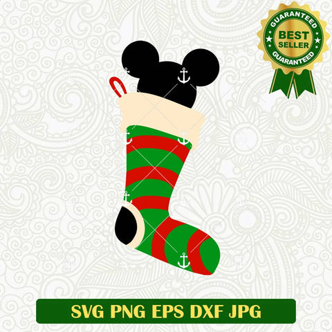 Disney Christmas Socks SVG