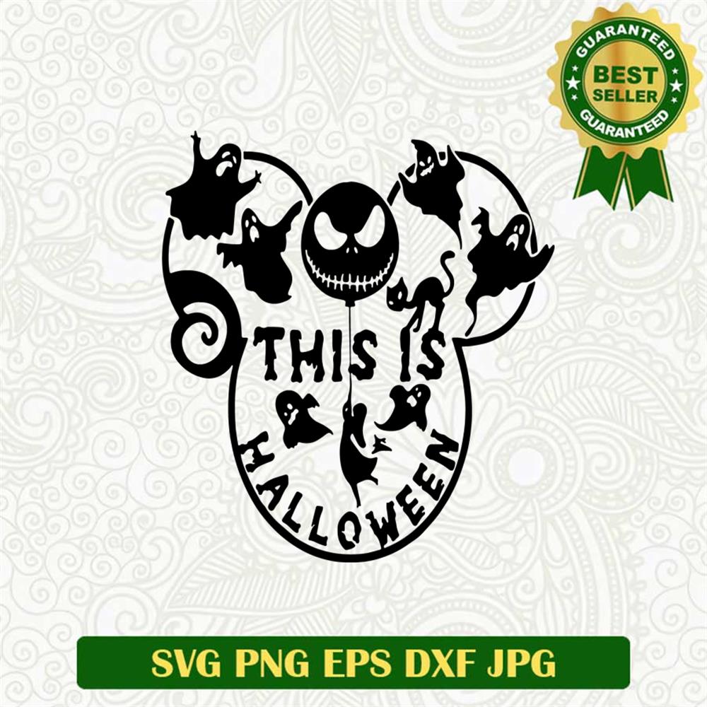Disney Halloween Mashup SVG
