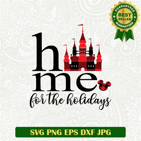 Disney Home For The Holidays SVG