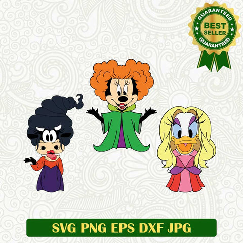 Disney Sanderson Sisters Hocus Pocus SVG