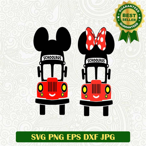 Disney School Bus SVG