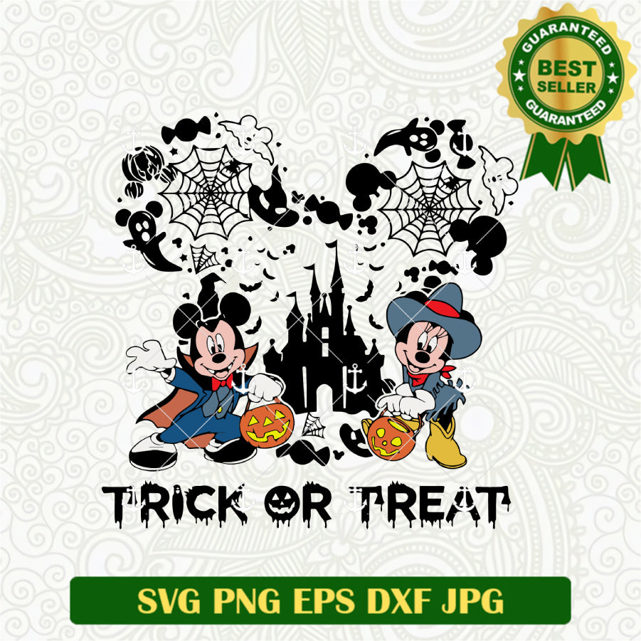 Disney Trick Or Treat SVG