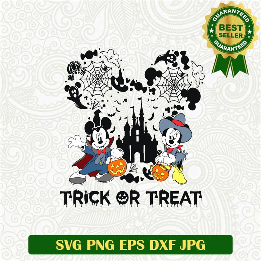 Disney Trick or Treat SVG
