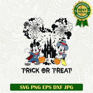 Disney Trick or Treat SVG