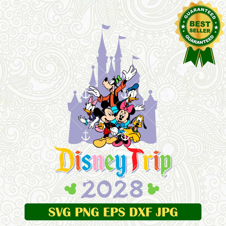 Disney Trip 2028 SVG