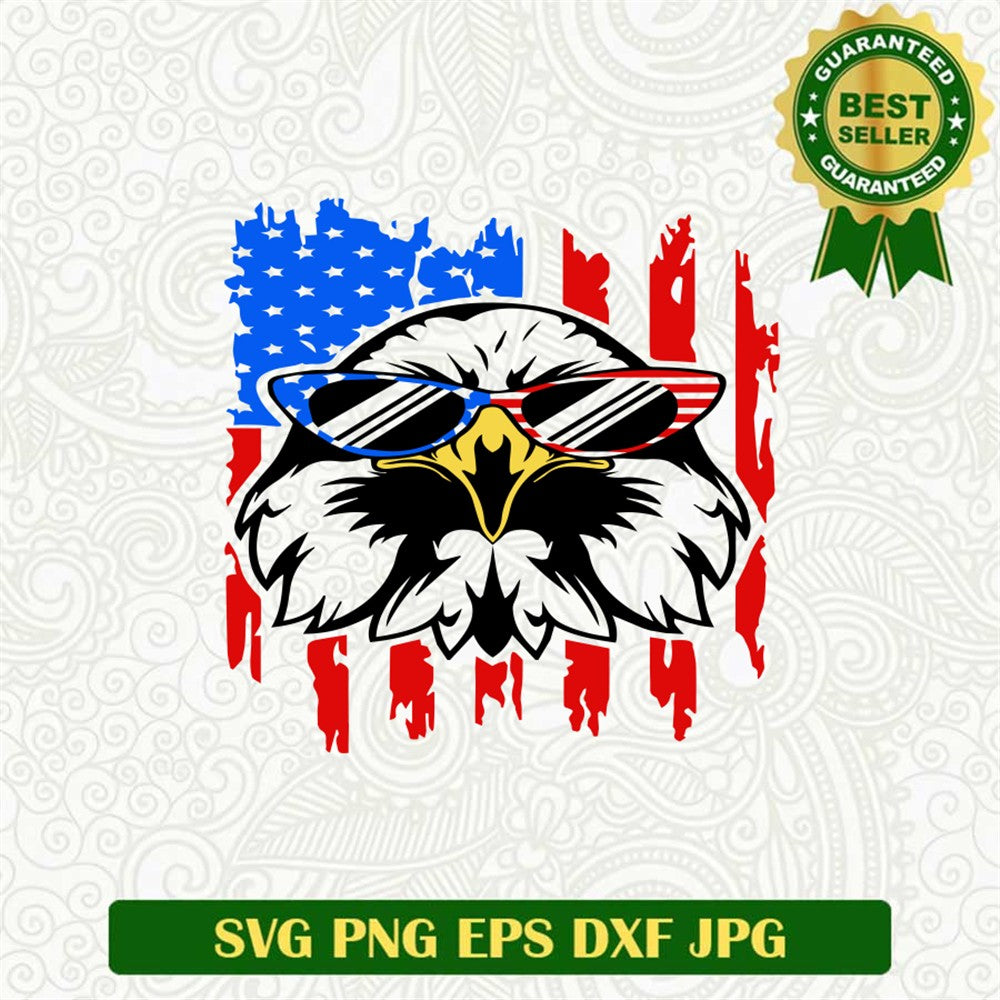 Eagles America Flag Svg