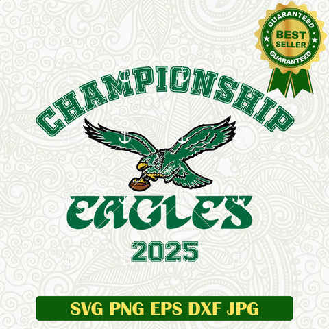 Eagles Championship 2025 SVG
