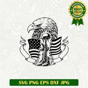 Eagles Military America Svg