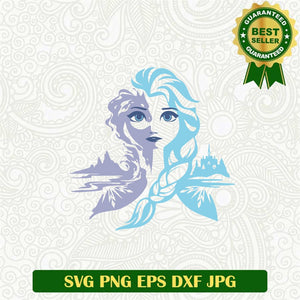 Elsa And Anna Frozen Svg