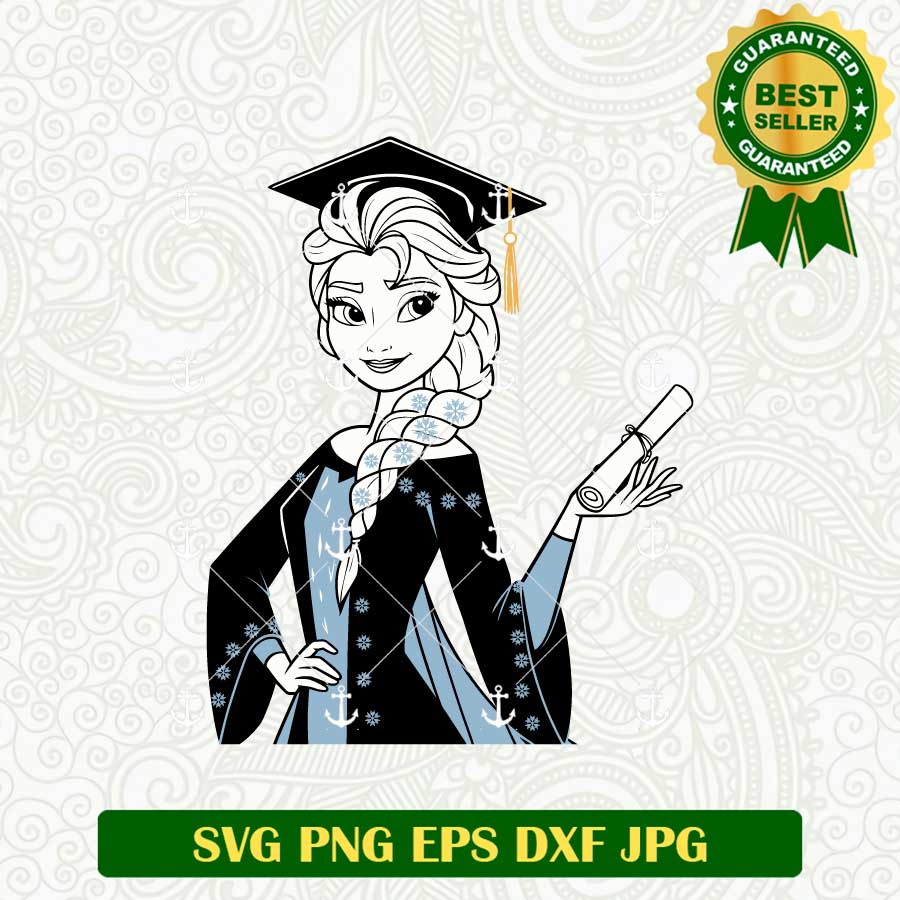Elsa Graduate SVG