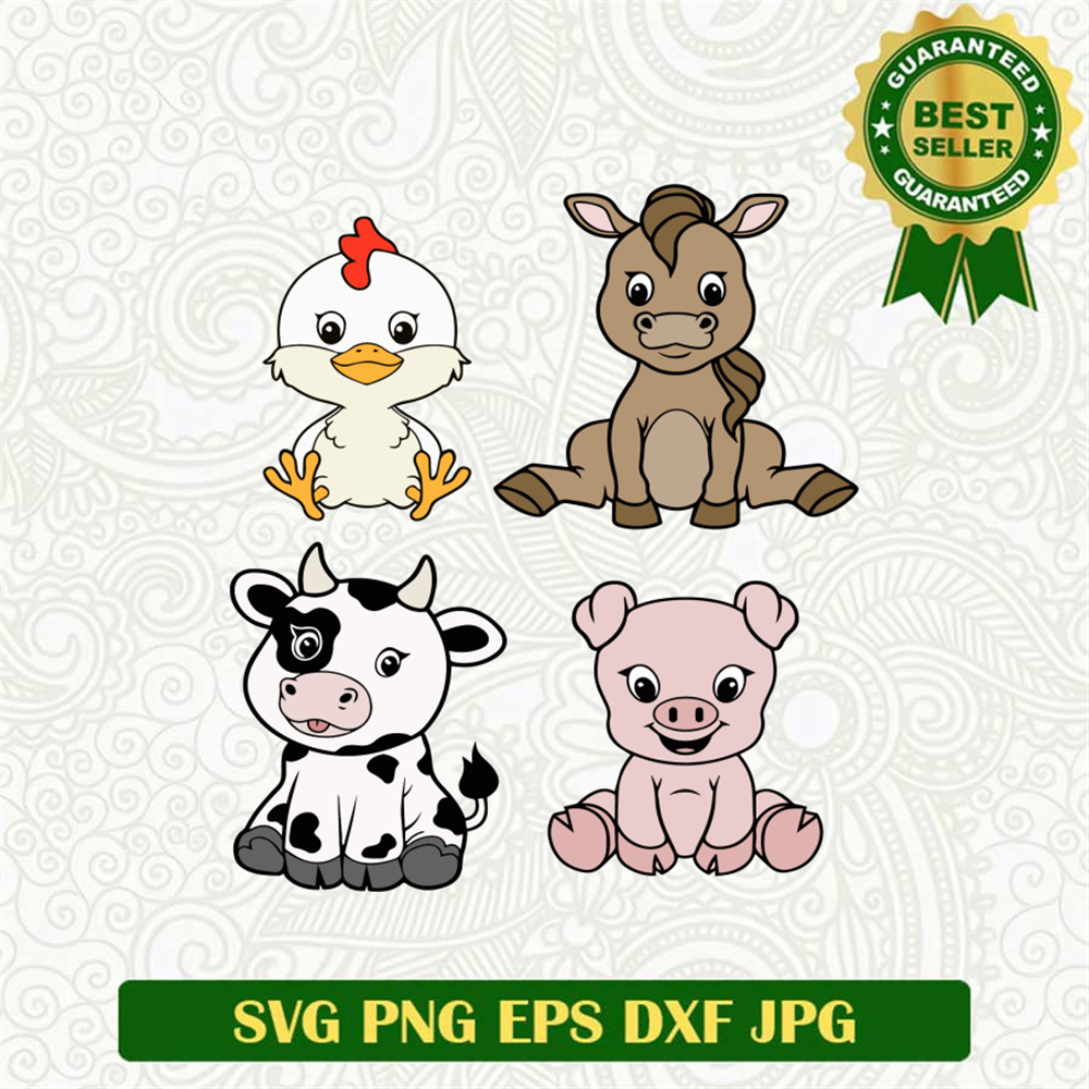 Farm Animals SVG