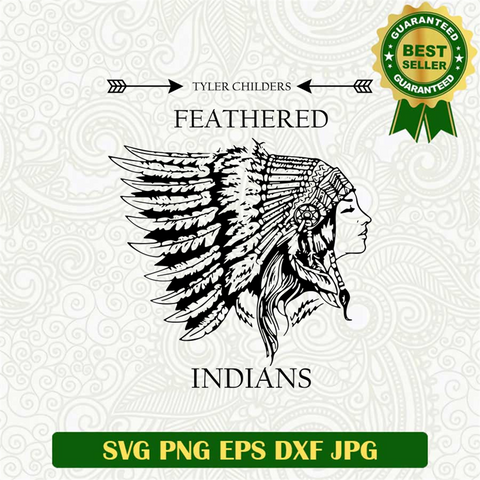 Feathered Indians SVG
