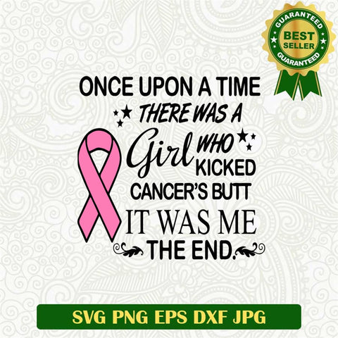 Fighter Girl Cancer Svg