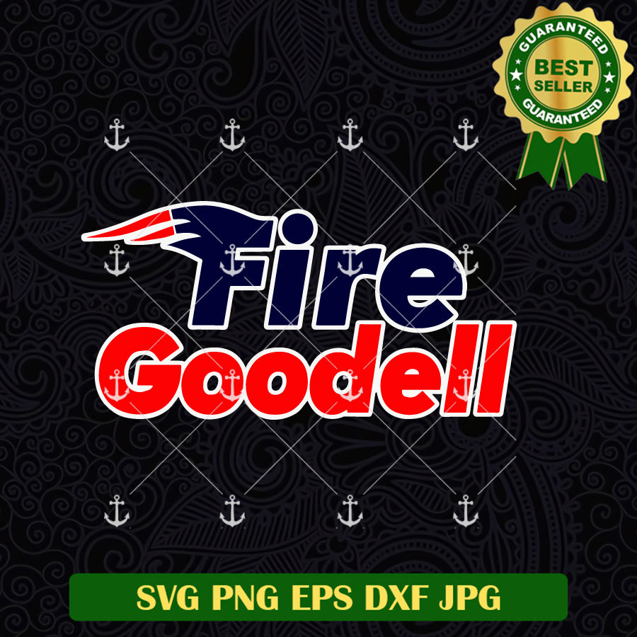 Fire Goodell Patriots SVG, New England Patriots SVG, Patriots Football ...