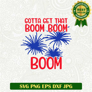 Fireworks Boom Boom Svg