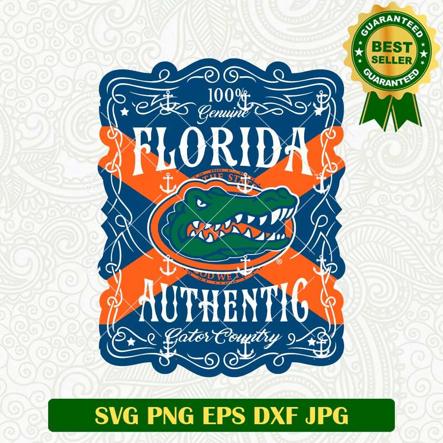 Florida Authentic Gator Country SVG