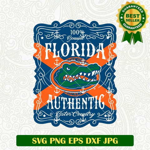 Florida Authentic Gator Country SVG