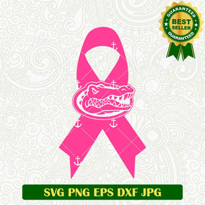 Florida Gators Breast Cancer SVG