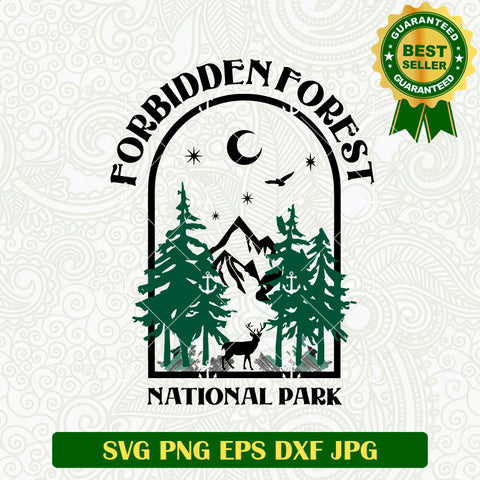 Forbidden Forest National Park Harry Potter SVG