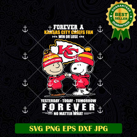 Forever A Kansas City Chiefs Fan SVG