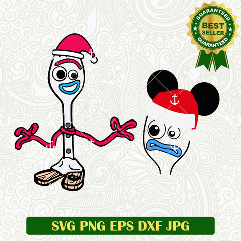 Forky Toy Story Christmas SVG