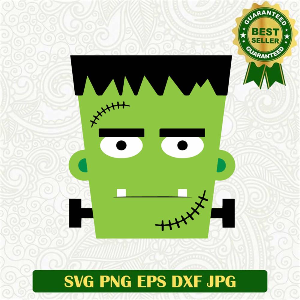 Frankenstein Head SVG