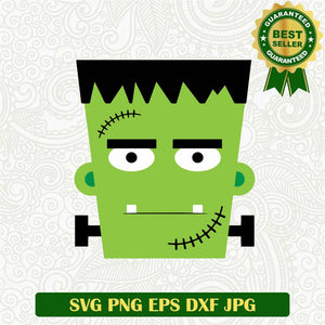 Frankenstein Head SVG