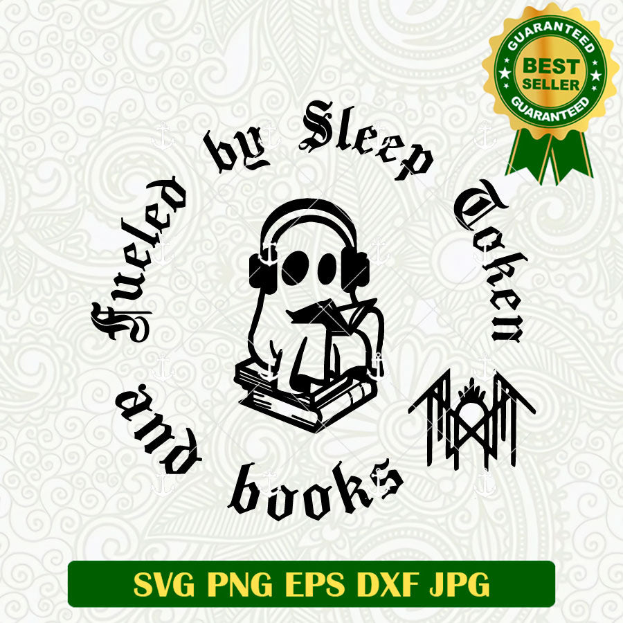 Fueled By Sleep Token And Books Ghost SVG