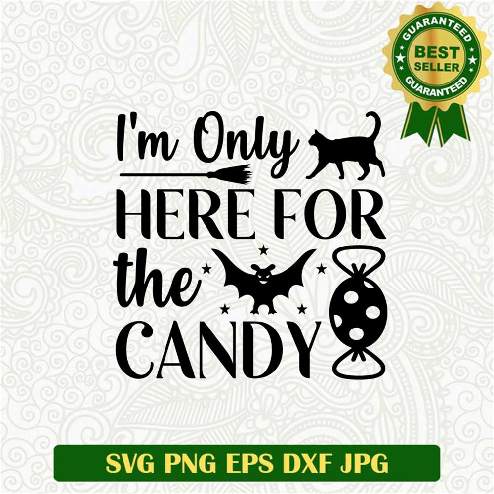 Funny Candy Only Svg